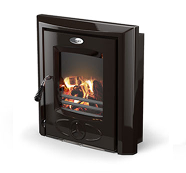 CARA ECO INSERT STOVE ENAMEL BLACK